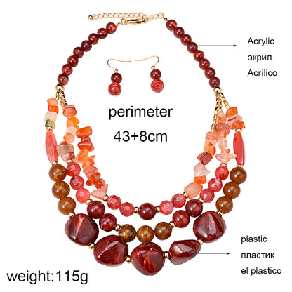 African Beads Jewellery Set
