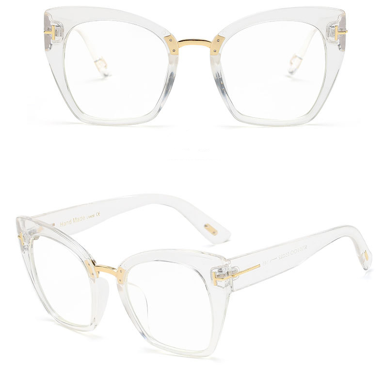 New Brand Fashion Designer Cat Eye Sunglasses Sun Glasses Size Vintage Oversize Female Gradient Points