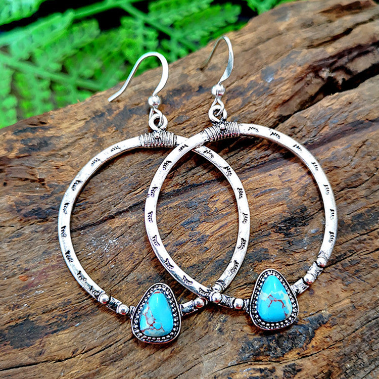 Vintage turquoise earrings