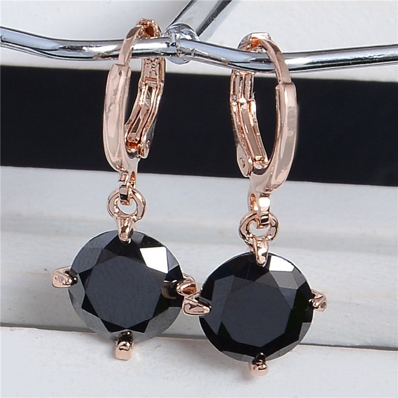 Cute & Pretty Colourful Zircon Earrings
