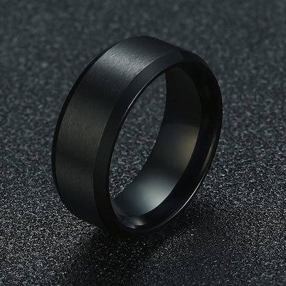 Stainless Steel Smooth Plain Simple Ring