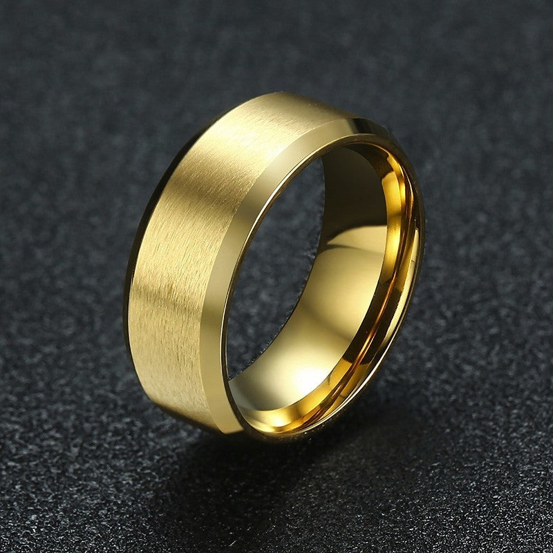 Stainless Steel Smooth Plain Simple Ring