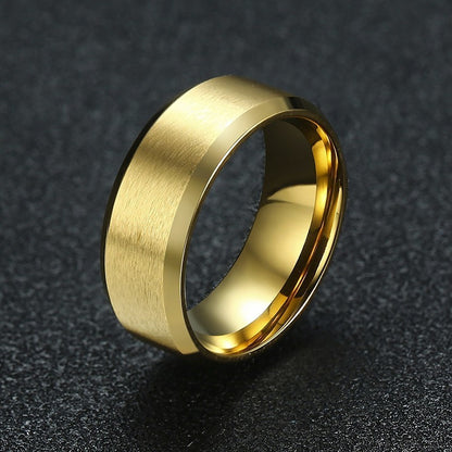 Stainless Steel Smooth Plain Simple Ring