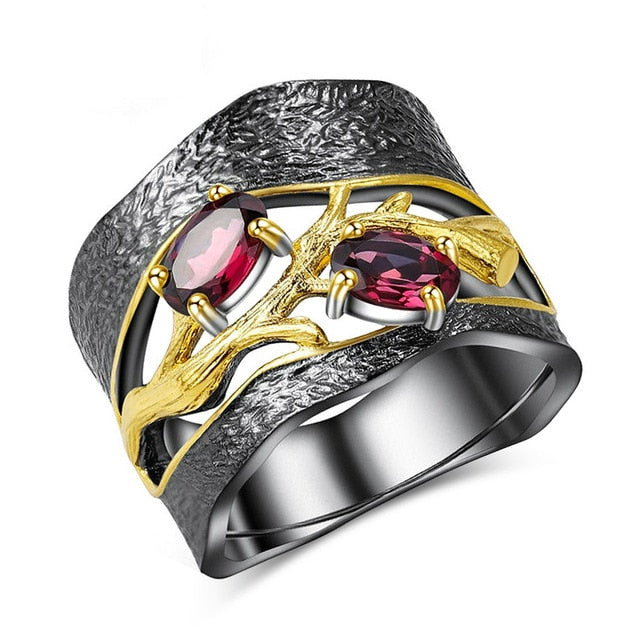 Bling Dove Egg Sapphire Ring