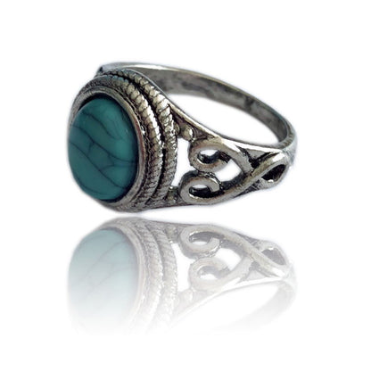 New Boho  Vintage Turquise jewelry Rings