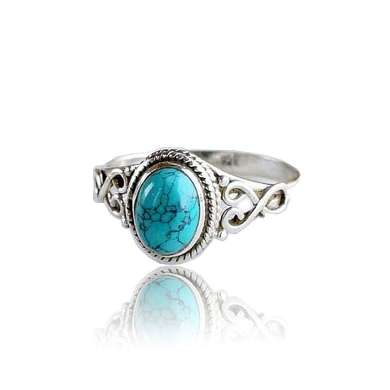 New Boho  Vintage Turquise jewelry Rings