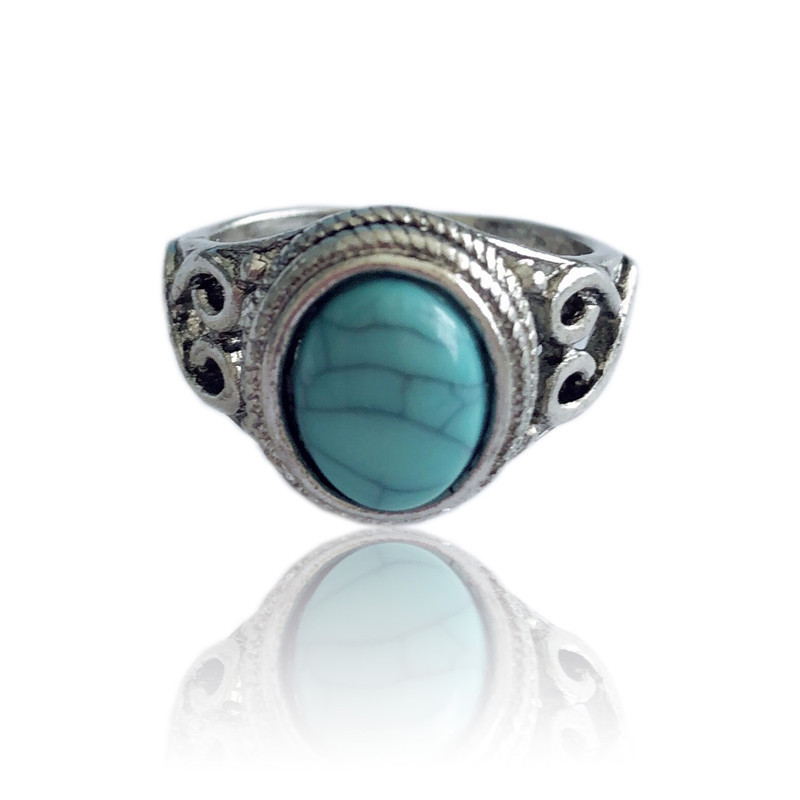 New Boho  Vintage Turquise jewelry Rings