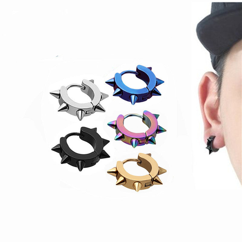 Monthly SalSix Pointed Cone Wireless Ear Clip Ear Buckle