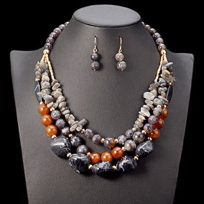African Beads Jewellery Set