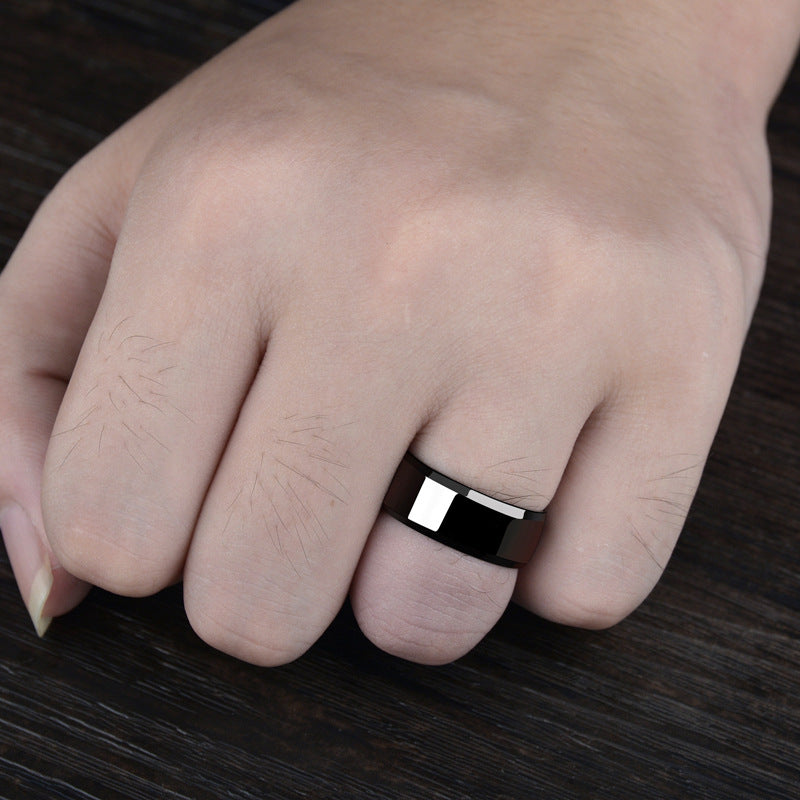 Unisex Stainless Steel Couples Ring