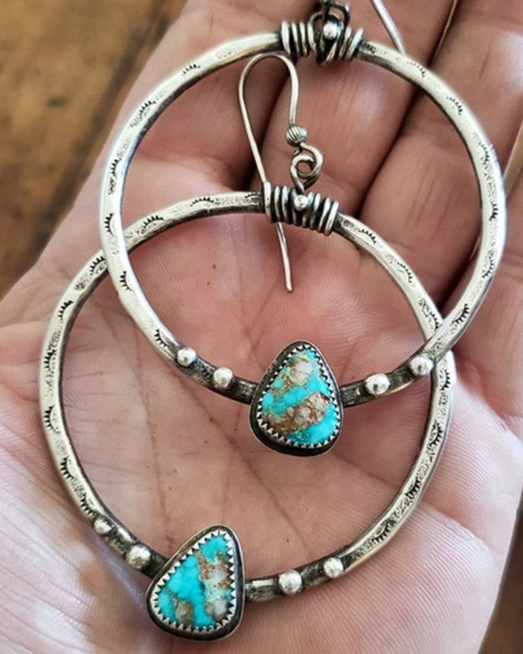 Vintage turquoise earrings