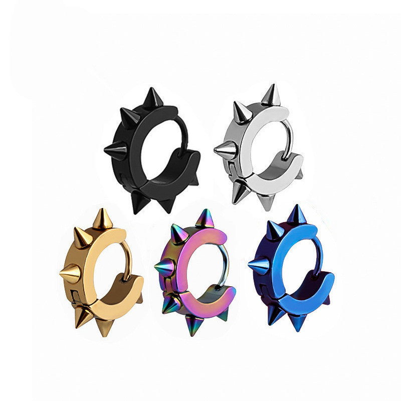 Monthly SalSix Pointed Cone Wireless Ear Clip Ear Buckle