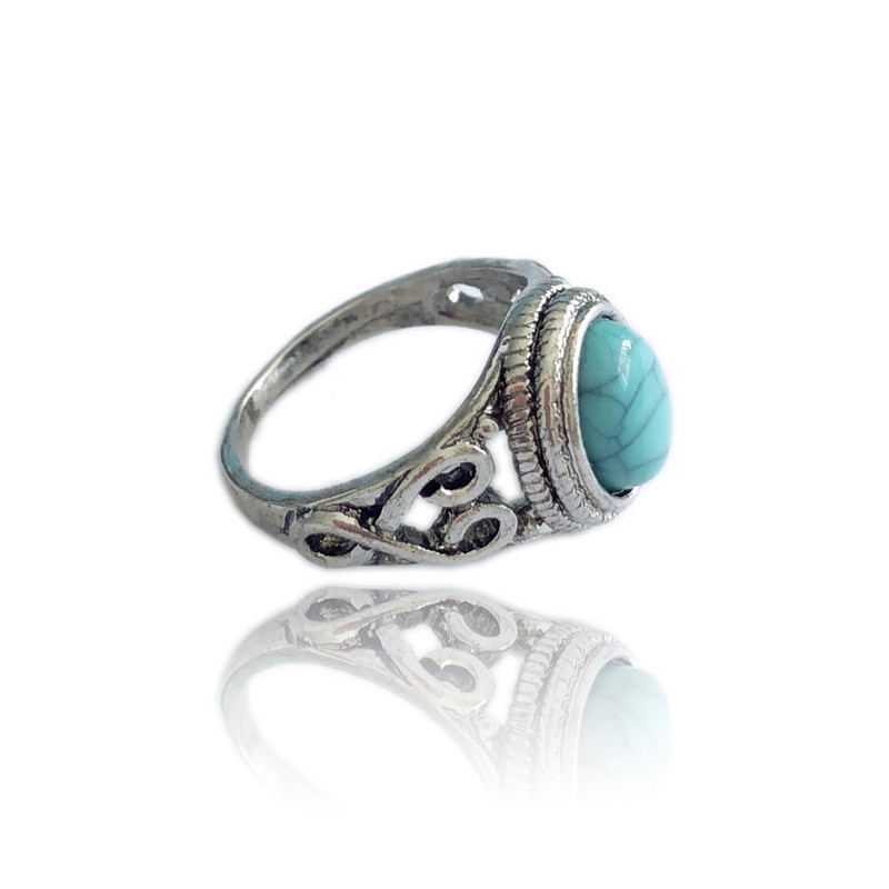 New Boho  Vintage Turquise jewelry Rings