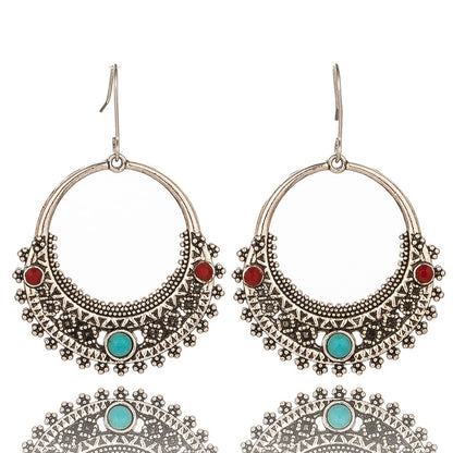 Vintage court style tassel earrings