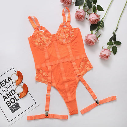 Laced Sexy Lingerie Outfit Jumpsuit